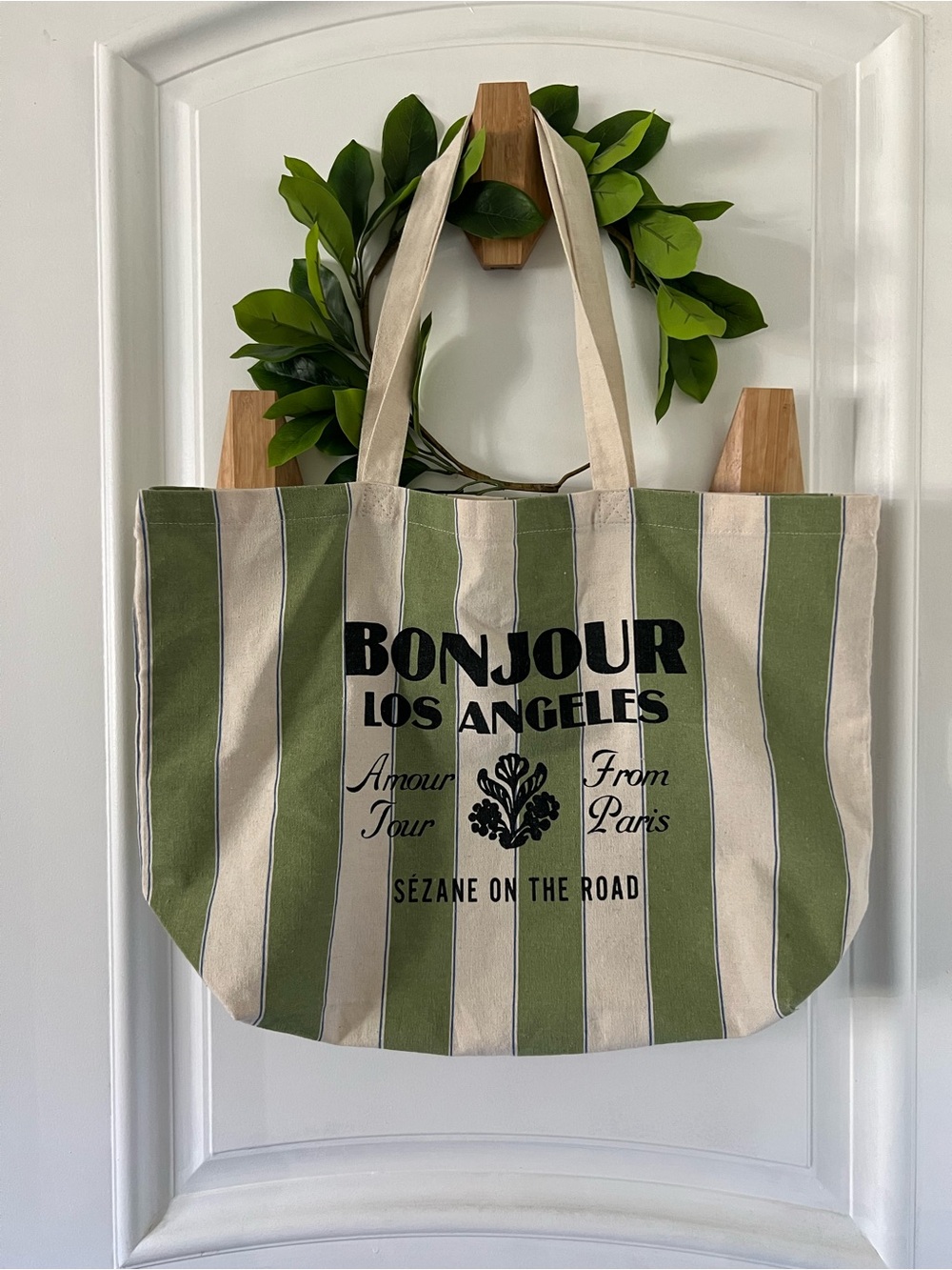 Sezane Bonjour Tote Bag